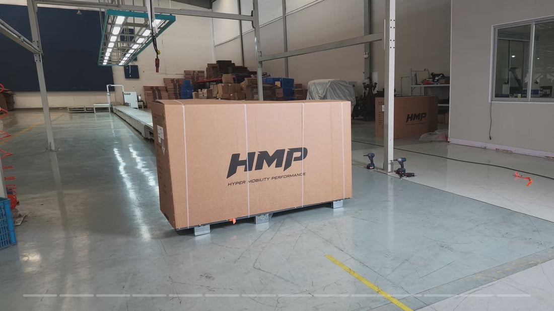 Unboxing a brand-new HMP FLASH electric motorcycle