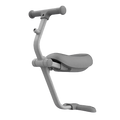 Front-Mounted Baby Seat for INNO Electric Moped – Side View